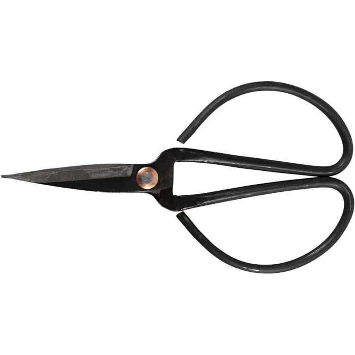 Gammeldags saks, L: 15 cm, B: 8 cm, 1 stk.