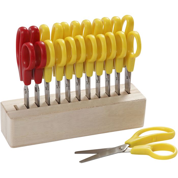 Barnesaks, L: 12,5 cm, rund, 12 stk./ 1 pk.
