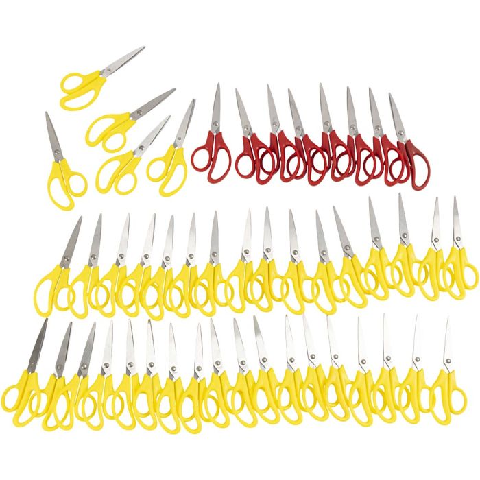 Barnesaks, L: 12,5 cm, spiss, høyre & venstre, 48 stk./ 1 pk.