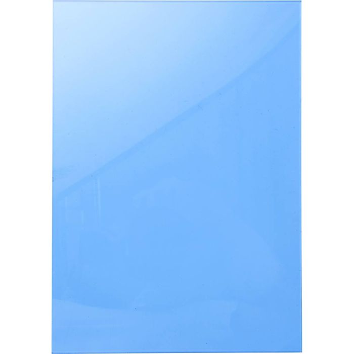 A4, tykkelse 3 mm, transparent blå, 1 stk.