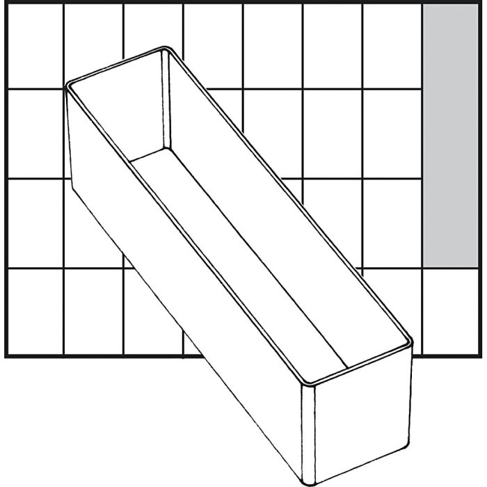 Basisinnsats, nr. A9-3, H: 47 mm, str. 163x39 mm, 1 stk.