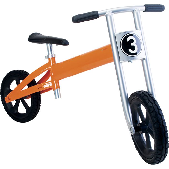 Zippl Løpesykkel, H: 57 cm, L: 98 cm, str. 4-7 år, gul, 1 stk.