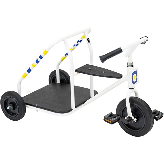 ROSE HERO sykkeltaxi, Politibil, H: 60 cm, L: 98 cm, B: 60 cm, 1 stk.