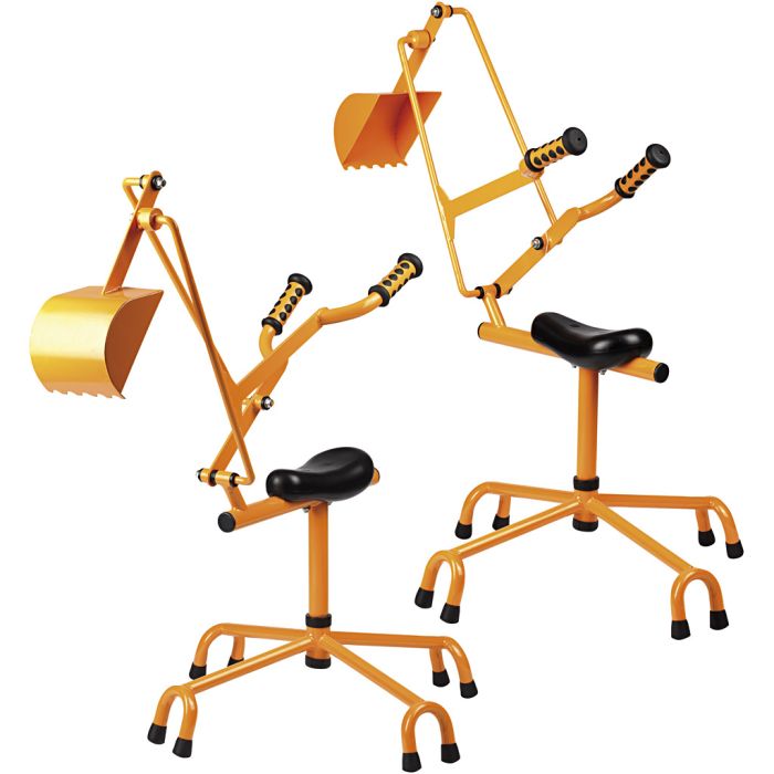 TopTrike by beleduc Gravemaskin Oransje, str. 600x600x900 mm, 2 stk./ 1 sett