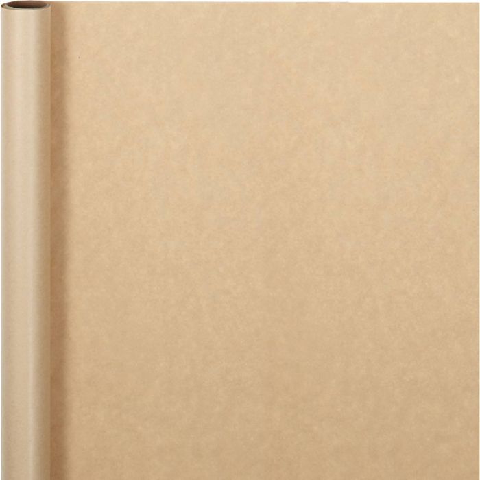 Gavepapir, B: 50 cm, 70 g, beige, 5 m/ 1 rl.