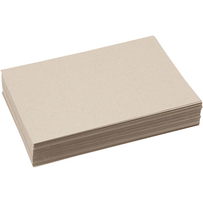 Papp, A4, ark 210x297 mm, 225 g, grå brun, 125 ark/ 1 pk.