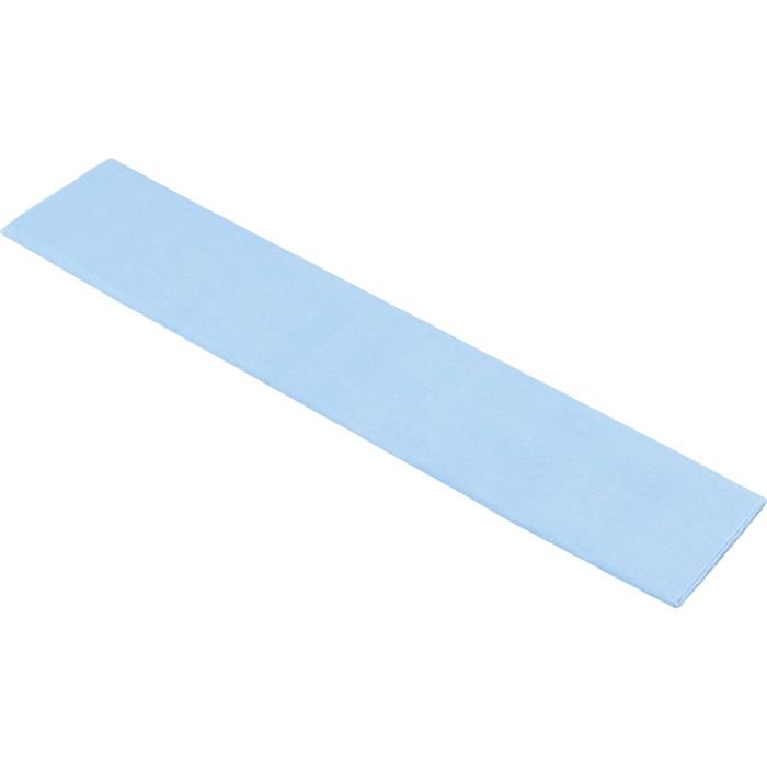 Kreppapir, ark 50x250 cm, 22 g, himmelblå, 1 legg/ 1 pk.