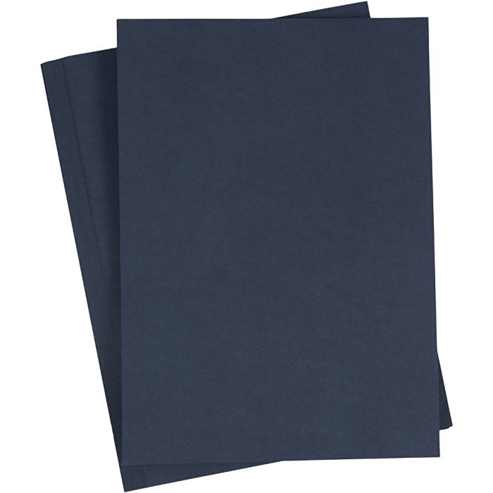 Papir, A4, ark 210x297 mm, 110 g, blå, 20 stk./ 1 pk.