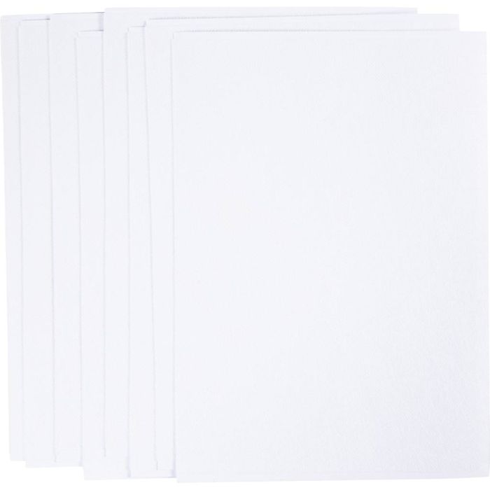 Ark til vannløselig broderi, A5, ark 148x210 mm, hvit, 24 ark/ 1 pk.