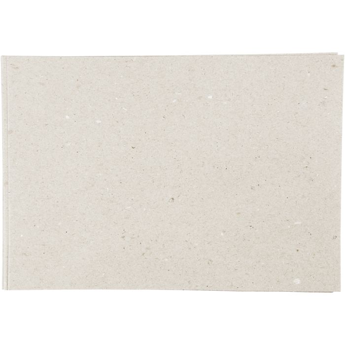 Kraftpapir, A4, ark 210x297 mm, 135 g, grå brun, 20 ark/ 1 pk.