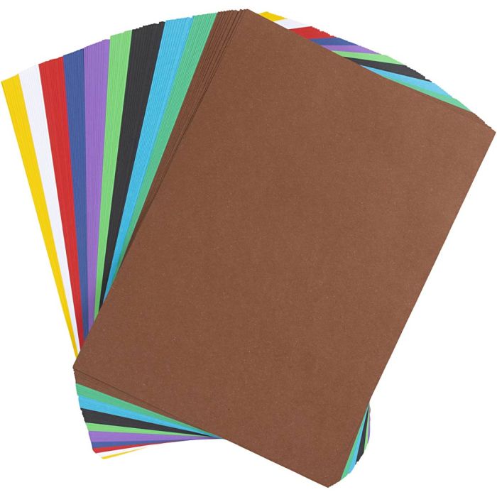 Creativ Papir, str. A4, 120 g, 5x100 ark/ 1 pk.