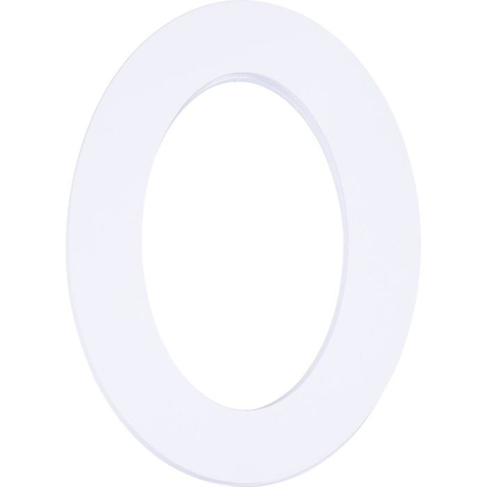 Passepartoutrammer, A5, tykkelse 0,4 mm, oval, 270 g, hvit, 25 stk./ 1 pk.