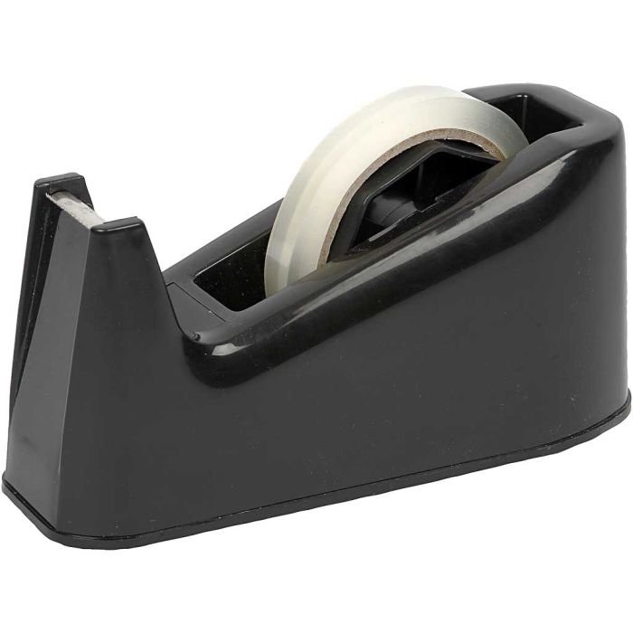 Borddispenser, svart, 1 stk.