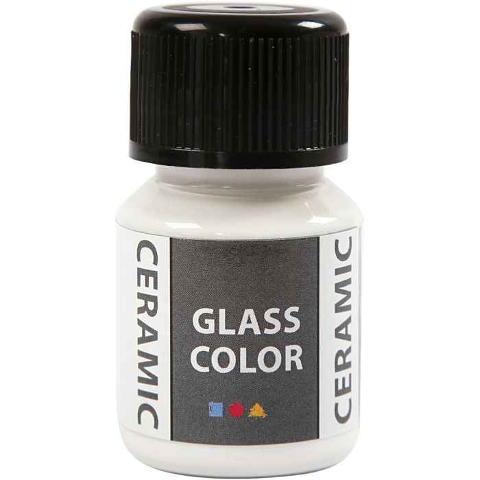 Glass Ceramic, hvit, 35 ml/ 1 fl.