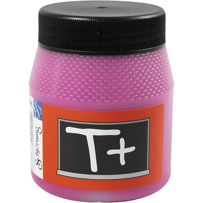 Tavlemaling, pink, 250 ml/ 1 pk.