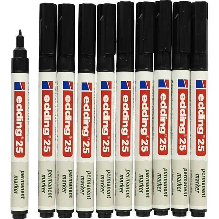 Edding EcoLine sprittusj 25, 10 stk./ 1 pk.