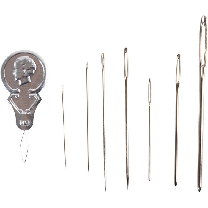 Nålsett, L: 3,8-7 cm, 1 pk.