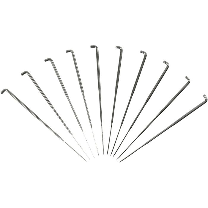 Filtenål, L: 7,5 cm, mellom, 10 stk./ 1 pk.