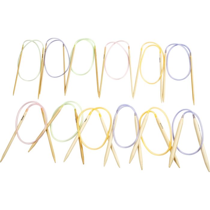 Rundpinne, L: 60-80 cm, str. 3-10 mm, 12 stk./ 1 pk.