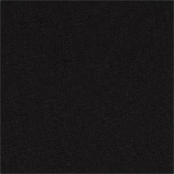 Stoff, B: 145 cm, 140 g, svart, 2 m/ 1 pk.