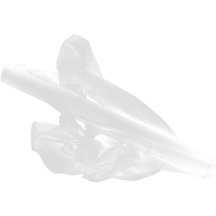 Tyll, B: 160 cm, hvit, 2 m/ 1 pk.