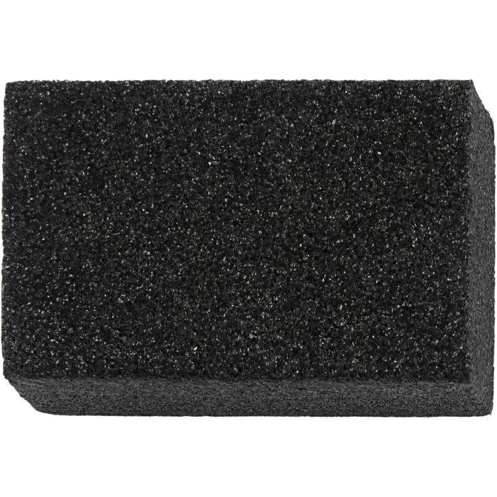 Nålefiltplate, str. 10x15 cm, tykkelse 50 mm, 1 stk.