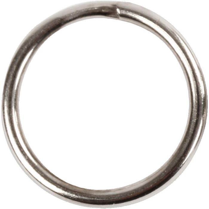 Nøkkelringer, dia. 12 mm, 10 stk./ 1 pk.