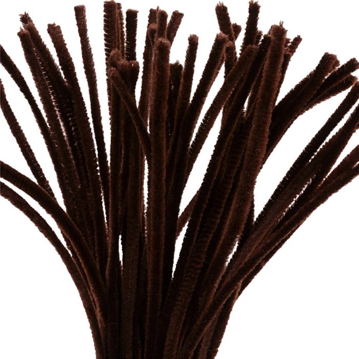 Piperenser, L: 30 cm, tykkelse 6 mm, brun, 50 stk./ 1 pk.