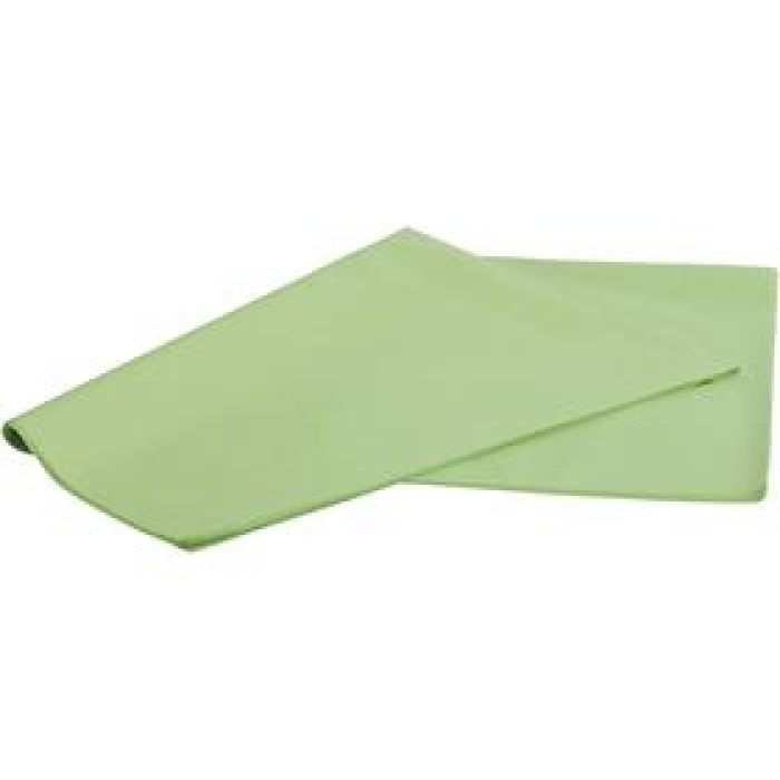Silkepapir, ark 50x70 cm, 17 g, lys grønn, 25 ark/ 1 pk.