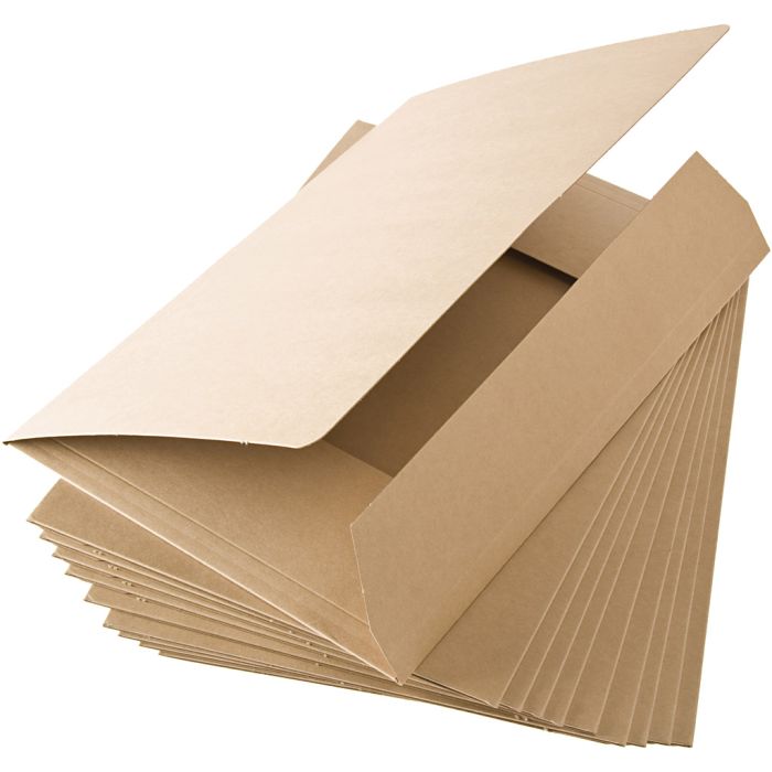 Tegnemappe, A4, 10 stk./ 1 pk.