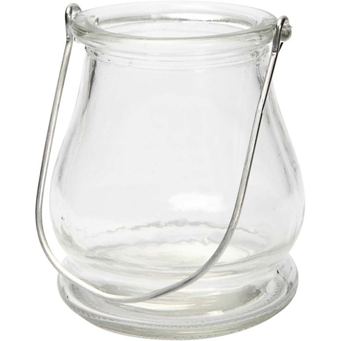 Lanterne, H: 10 cm, dia. 9 cm, 12 stk./ 1 pk.