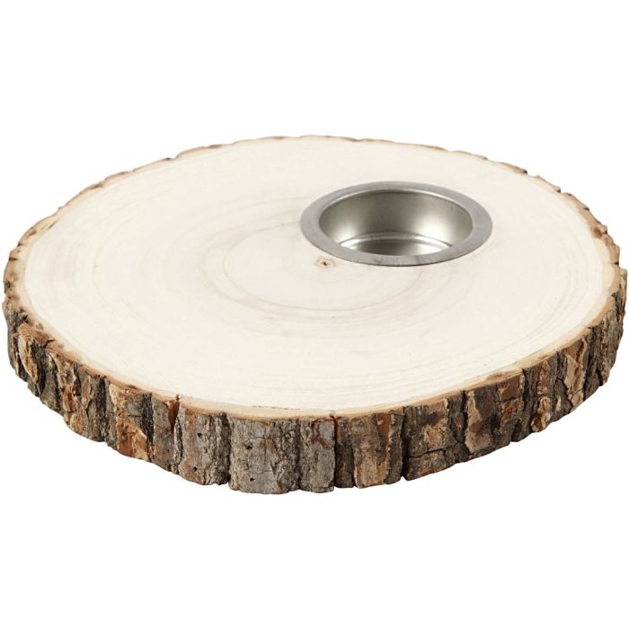 Te-lysestake, dia. 14-16 cm, tykkelse 19 mm, 1 stk.