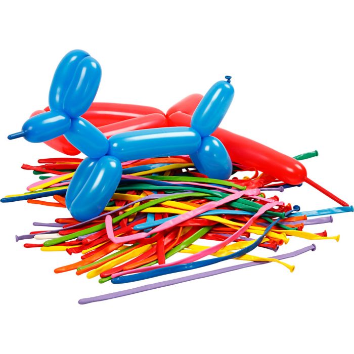Ballonger, lang, L: 152 cm, 100 stk./ 1 pk.