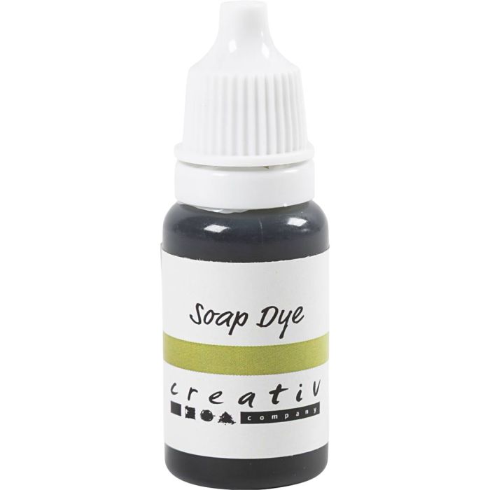 Såpefarge, grønn, 10 ml/ 1 fl.
