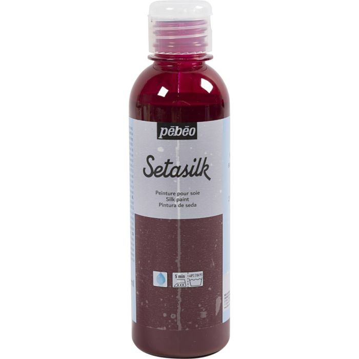 Textil Silk, burgundy, 250 ml/ 1 fl.