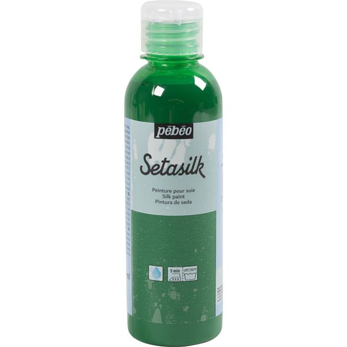 Textil Silk, grønn, 250 ml/ 1 fl.