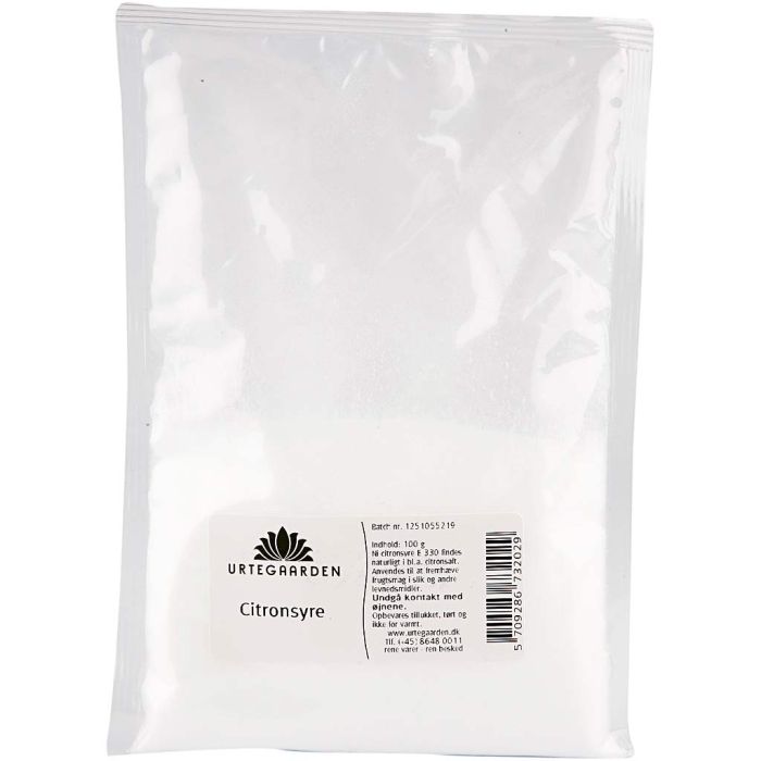 Sitronsyre, 100 g/ 1 pk.