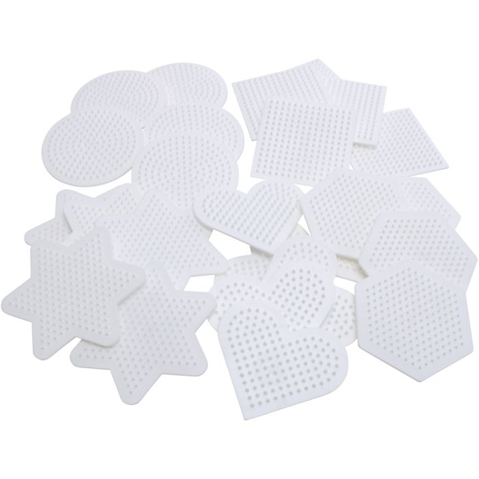 Perleplate, str. 7-9 cm, medium, 25 stk./ 1 pk.