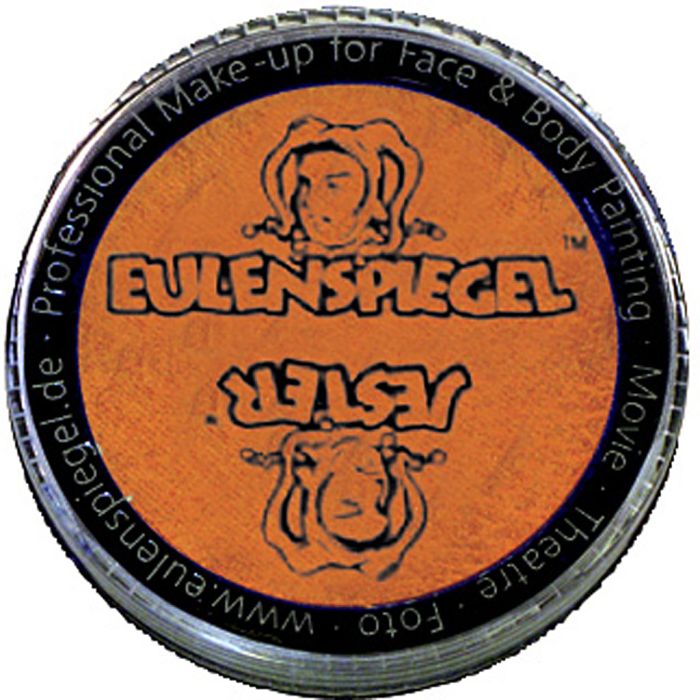Eulenspiegel Ansiktsmaling, pearlised orange, 20 ml/ 1 boks