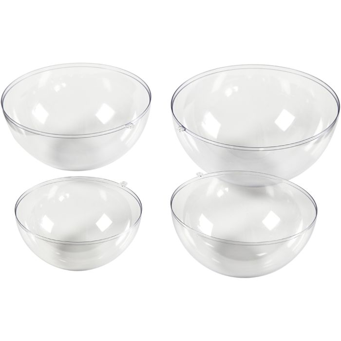 Støpeform til betong, str. 13,6+15,6+18+20 cm, 4 stk./ 1 pk.