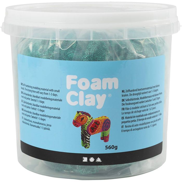 Foam Clay® , mørk grønn, 560 g/ 1 spann