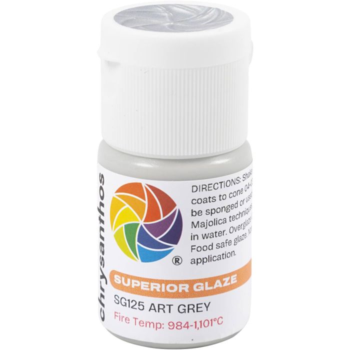 Keramikkglasur, art grey, 30 ml/ 1 stk.