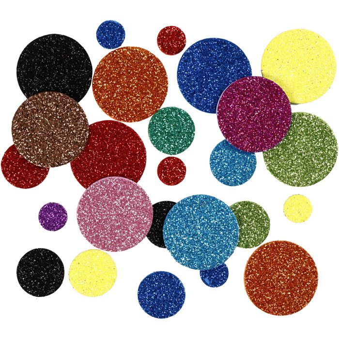 Mosgummisirkler, sirkler, dia. 12+20+32 mm, 150 stk./ 1 pk.