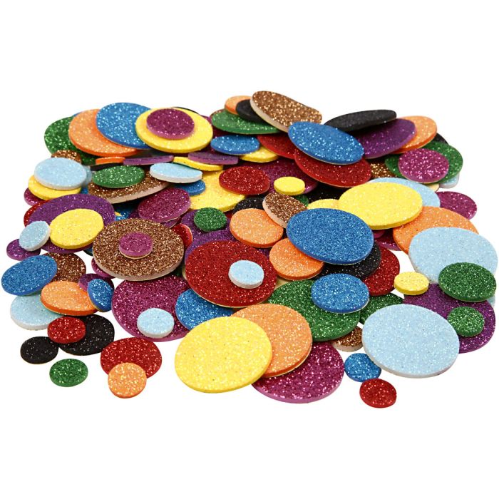 Mosgummisirkler, sirkler, dia. 12+20+32 mm, 1000 stk./ 1 pk.