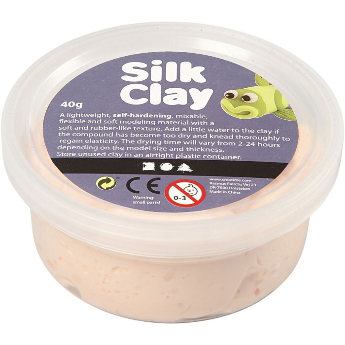 Silk Clay®, lys pulver, 40 g/ 1 boks