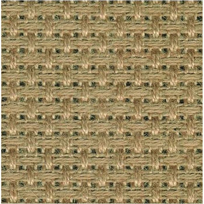 Aida jute broderistoff, B: 140 cm, 14,5 ruter pr. 10 cm , natur, 3 m/ 1 pk.