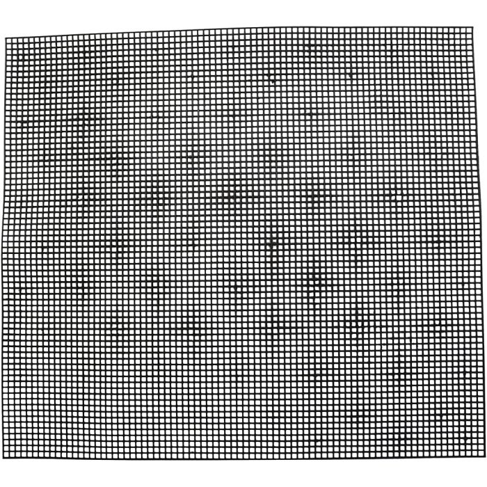 Synett, str. 45x50 cm, svart, 1 stk.