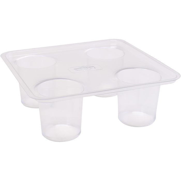 Støpeformer til lys, H: 4,8 cm, dia. 4,4 cm, 4 stk./ 1 pk.