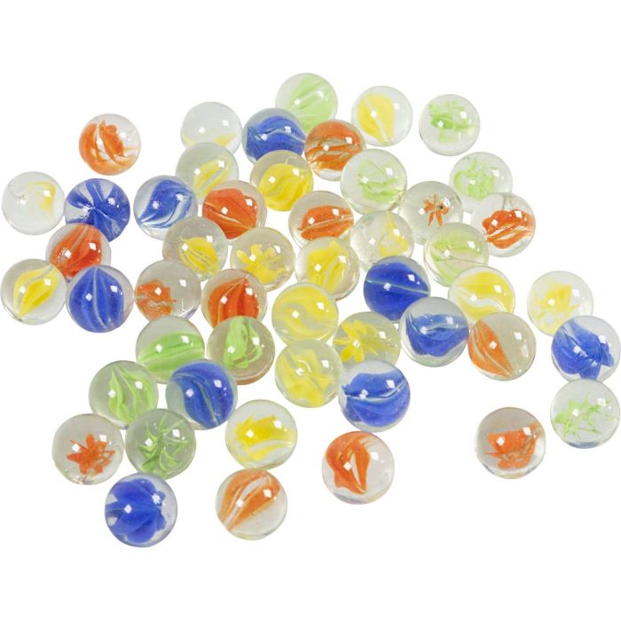 Glasskuler, dia. 16 mm, 50 stk./ 1 pk.