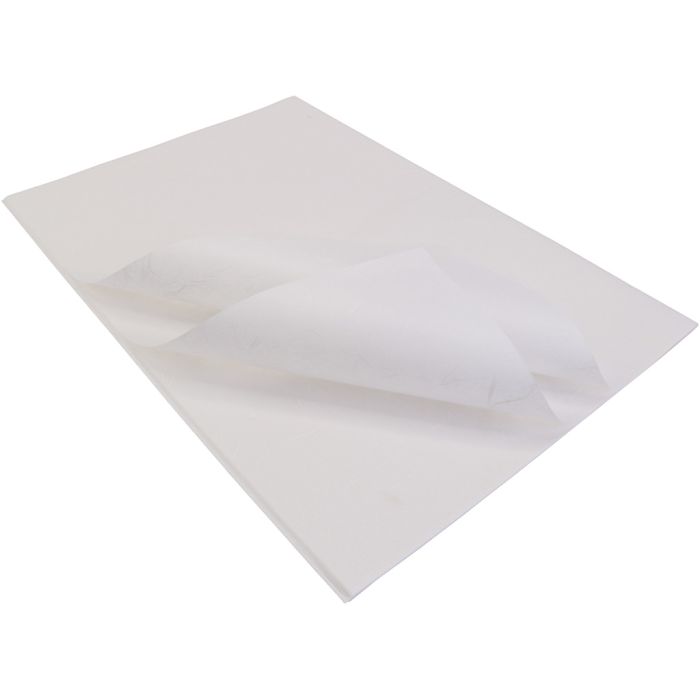Rispapir, ark 47x60 cm, hvit, 10 ark/ 1 pk.